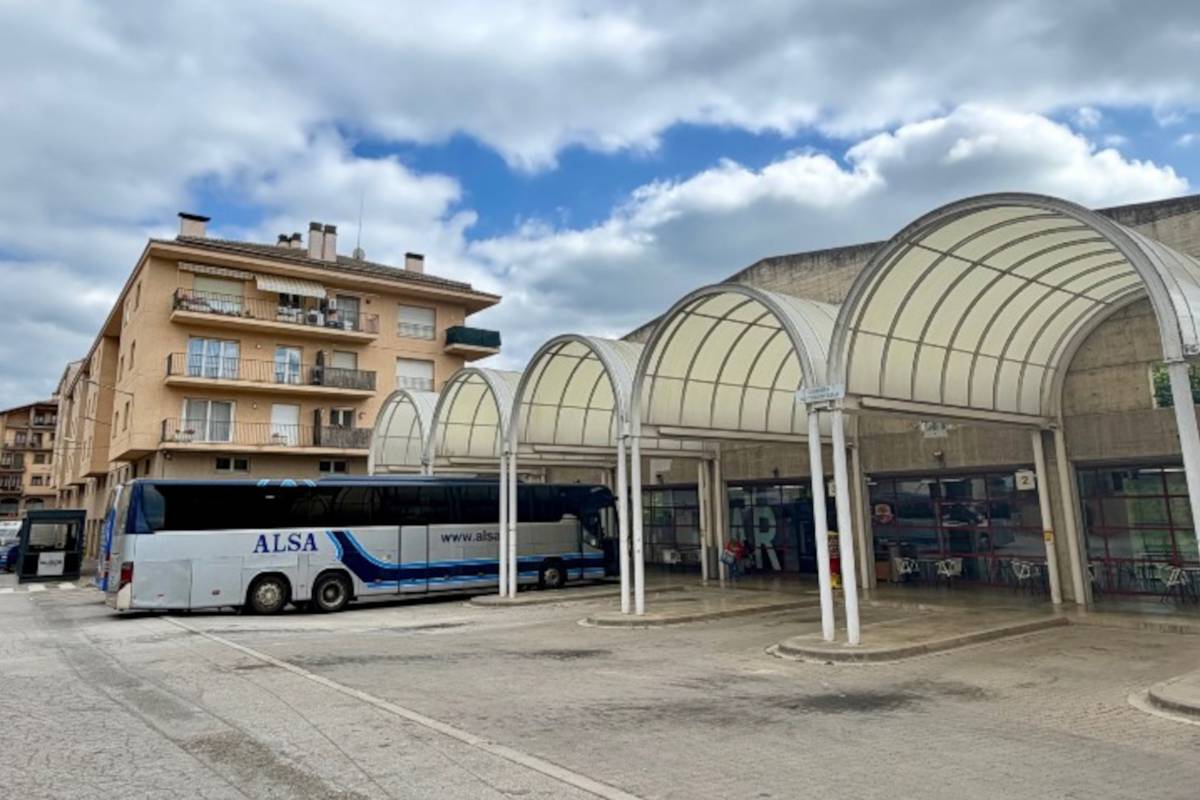Comencen les obres de millora i rehabilitació de l'estació d'autobusos de Solsona 