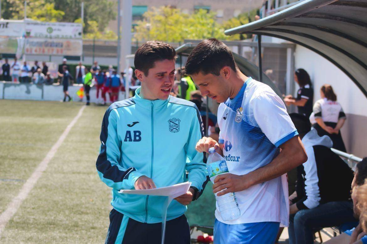 El professional durant els seus inicis al Prat 