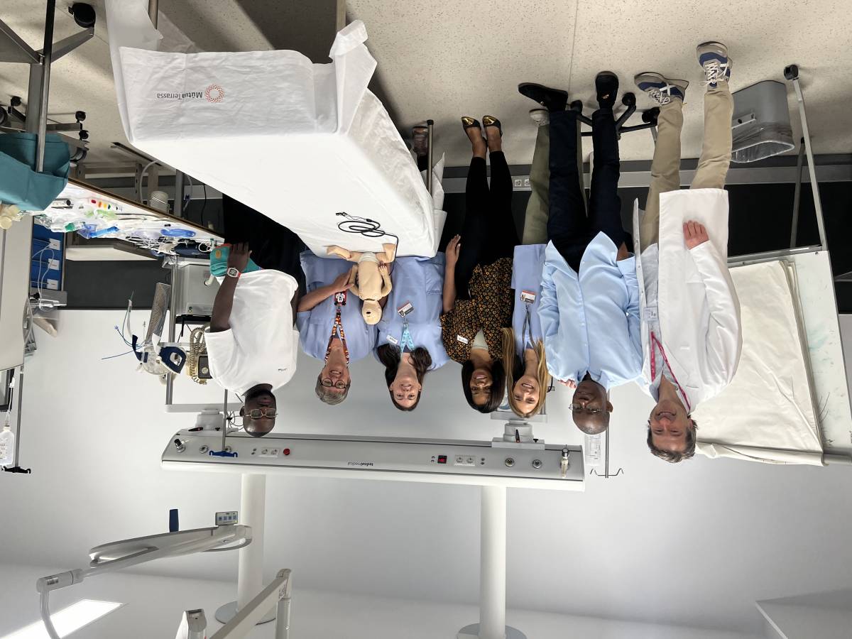 MútuaTerrassa impulsa un intercanvi docent amb professionals sanitaris de Guinea Equatorial