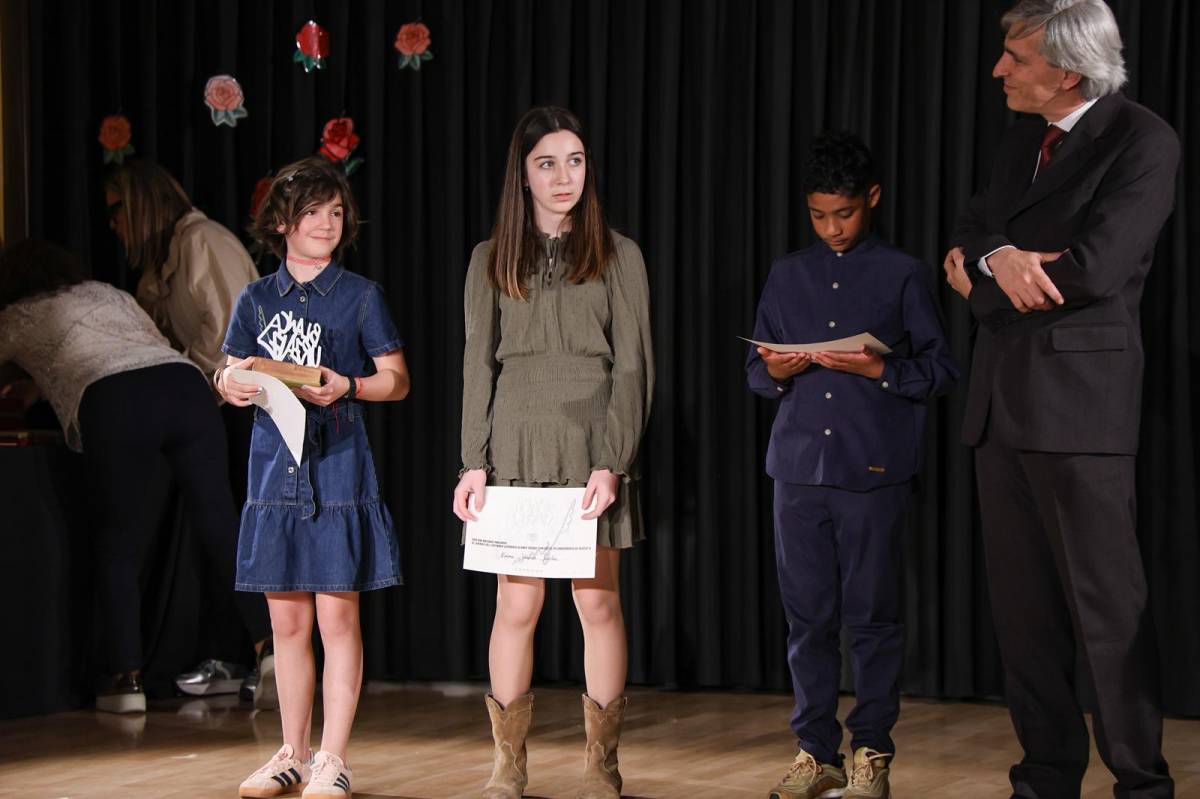 Alguns dels joves guanyadors del certamen - VÍCTOR CASTILLO