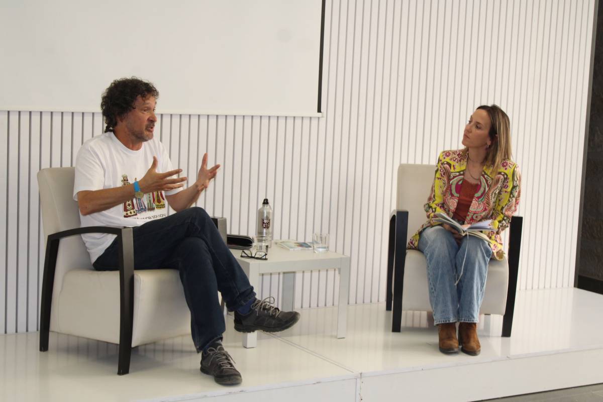 L'escriptor Xavier Serrahima presenta a Solsona el llibre «Tres xemeneies»