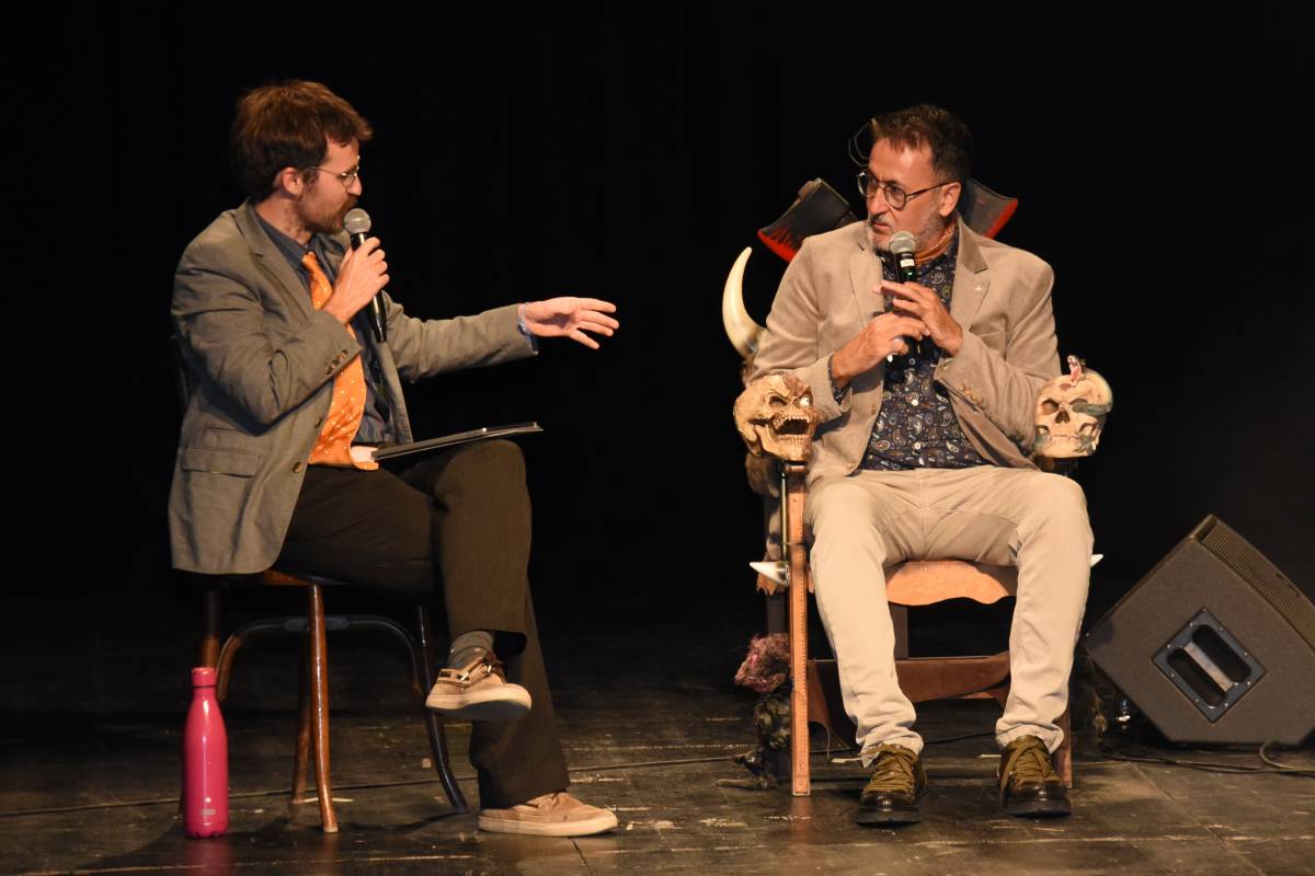 Uriol Gilibets en conversa amb Xavier Grasset  - Lluís Closa 