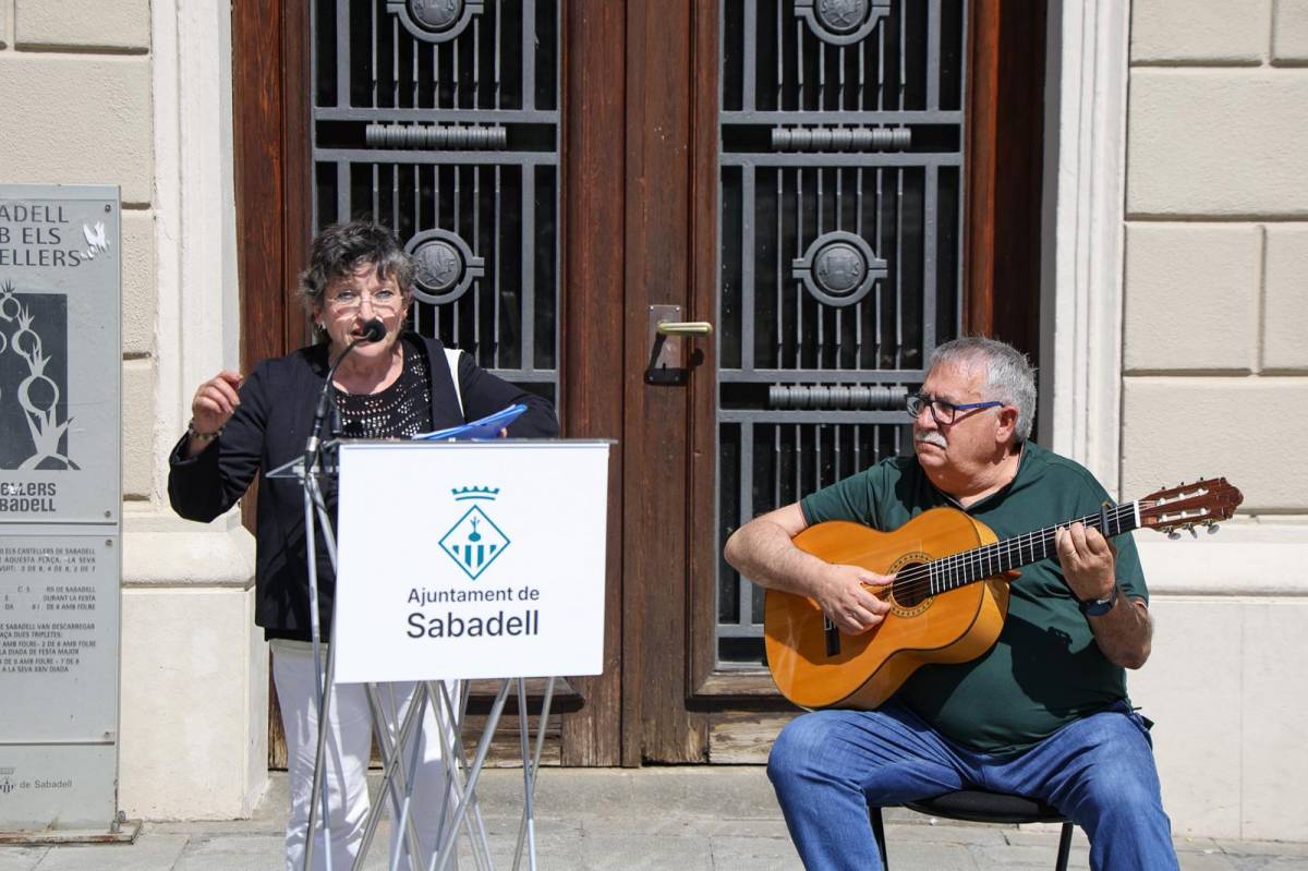 Sabadell recorda el bombardeig de Gernika - VÍCTOR CASTILLO