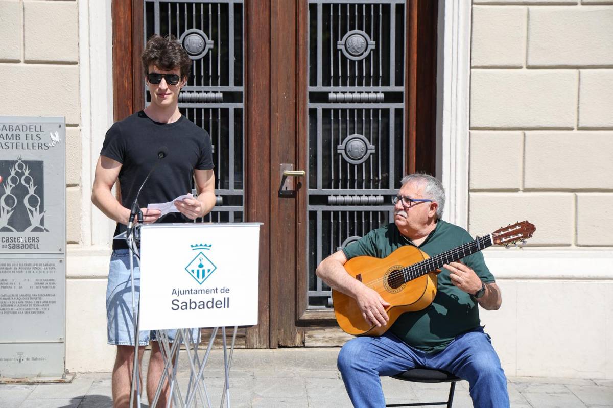 Sabadell recorda el bombardeig de Gernika - VÍCTOR CASTILLO