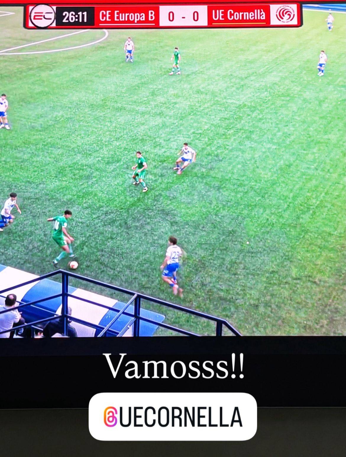 Leo Messi ja «vibra» amb el seu nou equip: el Cornellà