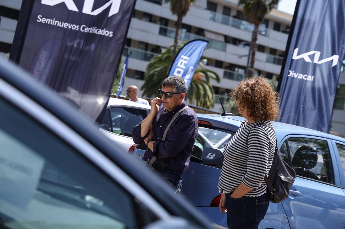 L'ambient de la Fira aquest diumenge al matí - VÍCTOR CASTILLO