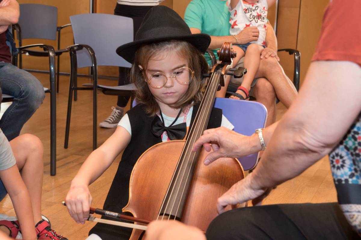 Activitat familiar Sigues músic per un dia 