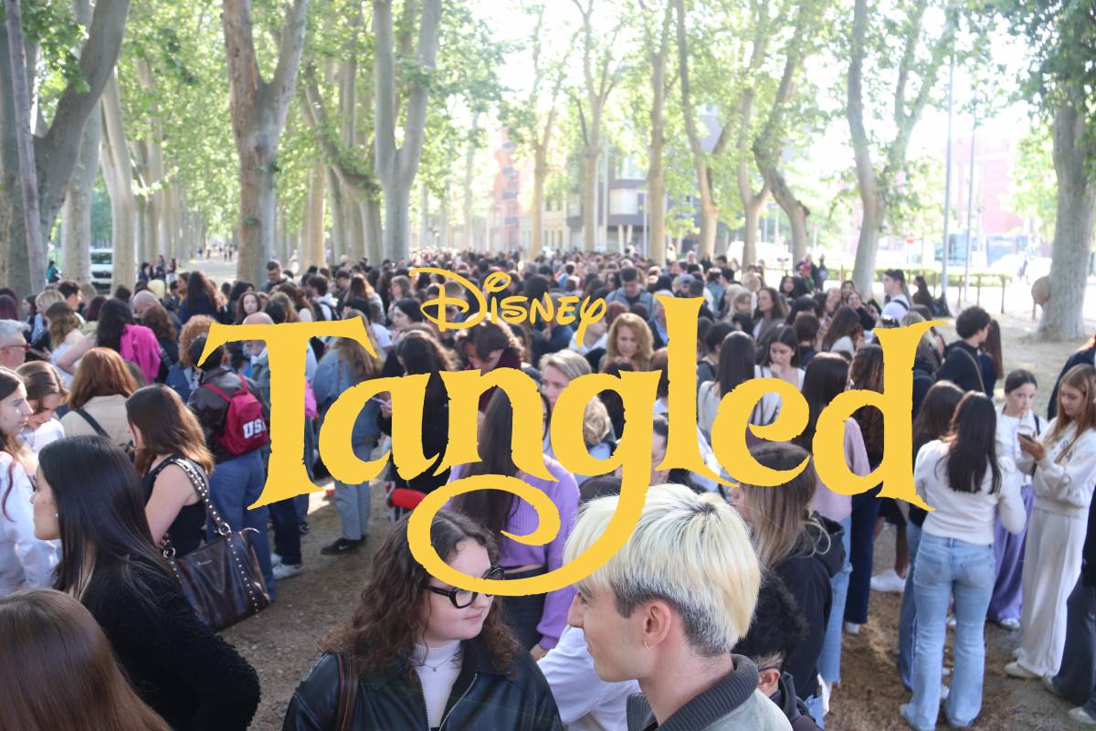 La febre per Disney s'apodera de Girona: milers de persones fan cua al càsting de la nova pel·lícula «live action»