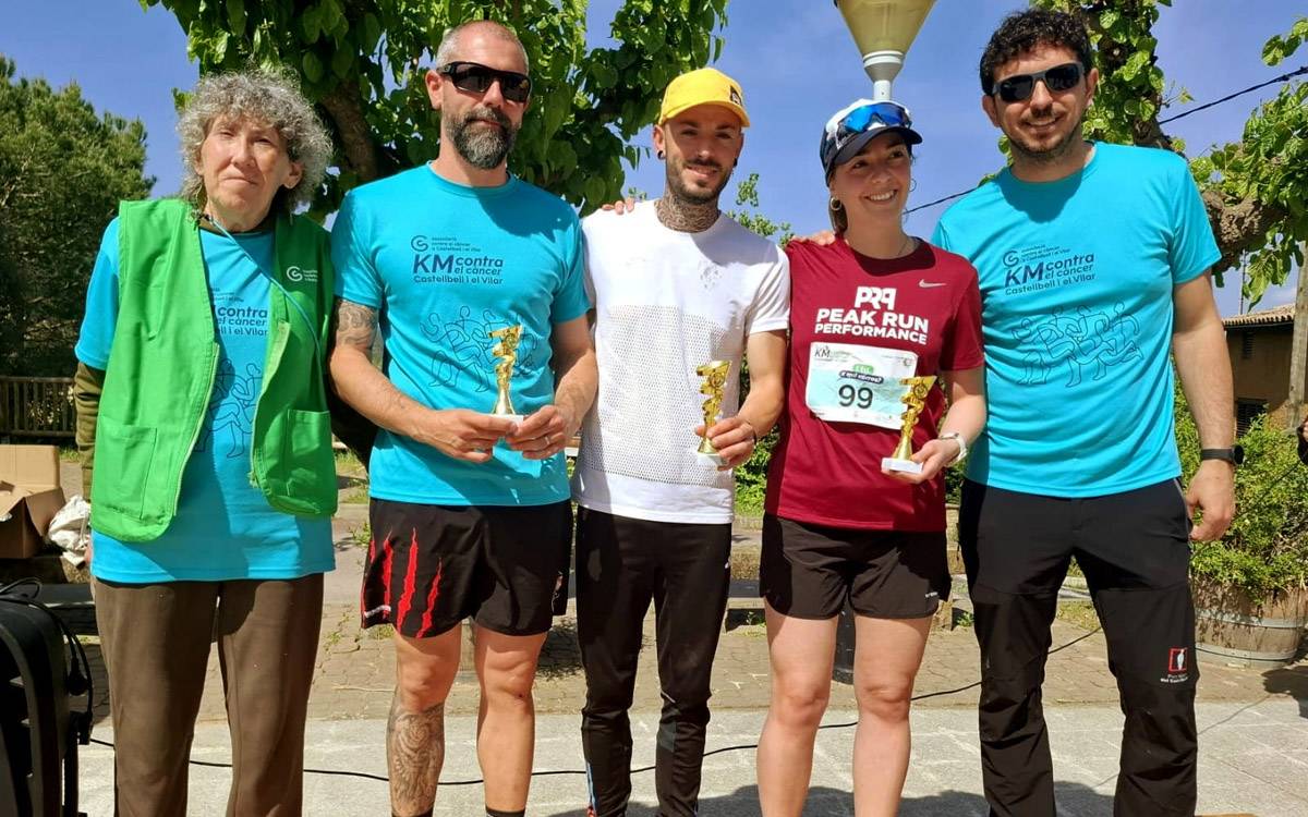 La Marxa contra el càncer de Castellbell aplega 140 participants