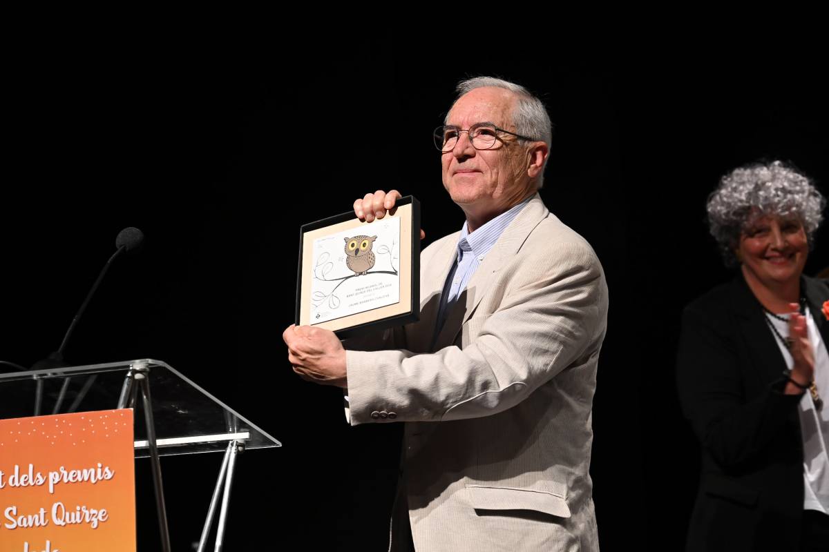 Jaume Barberà, premi Mussol 2026: "Soc fill de Sabadell i gendre de Sant Quirze"