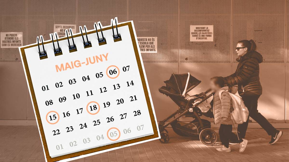 Més dies de vaga a les escoles de Catalunya: tots els detalls del calendari