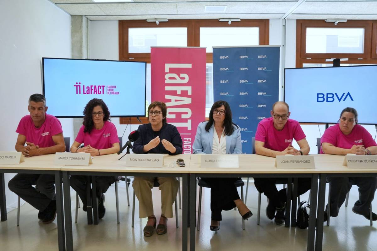 Presentació del projecte de LaFact que millora la qualificació professional  - Nebridi Aróztegui