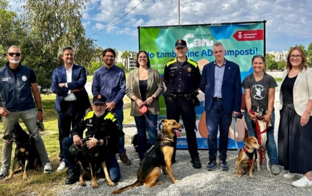 Amposta activa el cens genètic caní per fomentar el civisme i la protecció animal