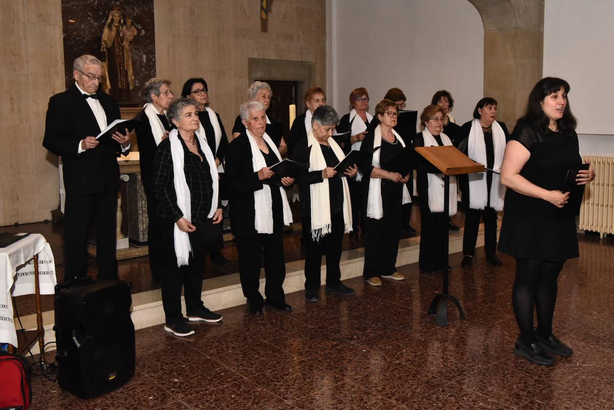 La Coral Estel de Sant Jordi porta el cicle «Les quatre estacions» a la Residència Hospital Pere Màrtir Colomés 