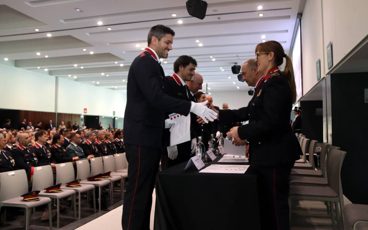 Els Mossos de la Catalunya Central lliuren 325 distincions per actuacions meritòries a la regió