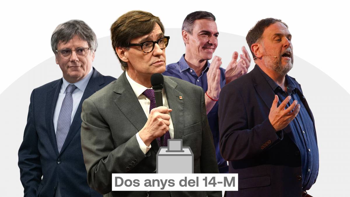 On som dos anys després de les eleccions al Parlament?