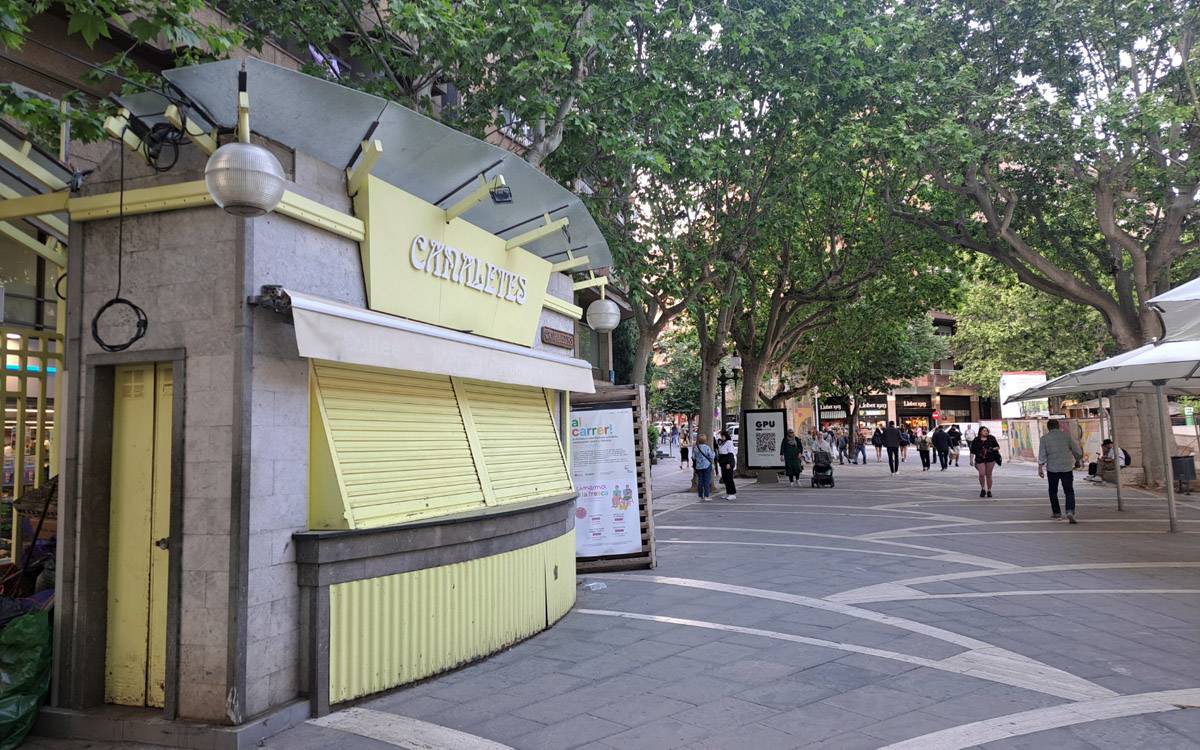 Els quioscos del Passeig es tornen a quedar sense concessió