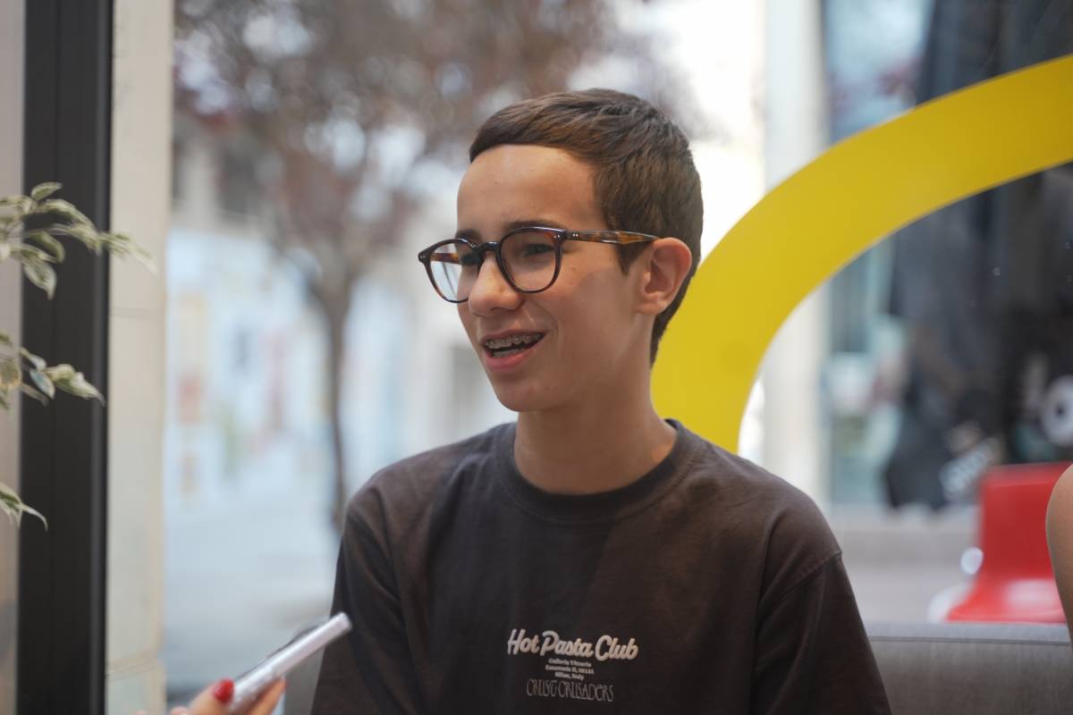 El nedador a l`entrevista del DS