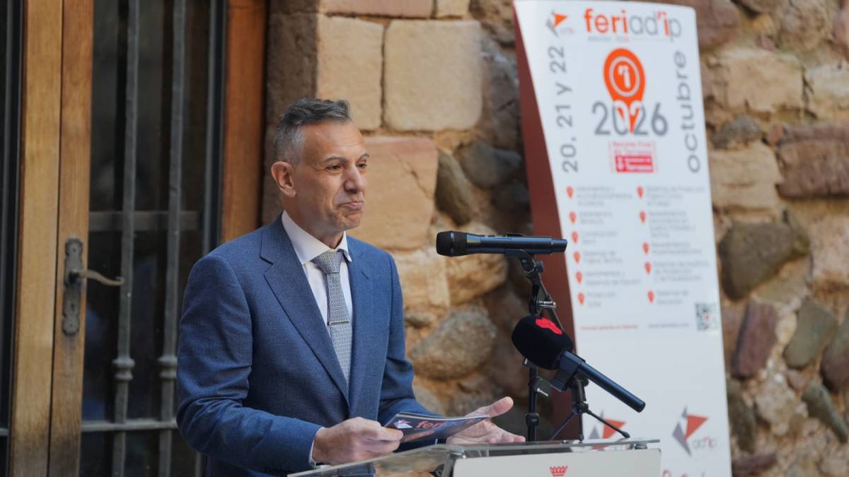 Jesús M. Sánchez, secretari general d'AD’IP - Nebridi Aróztegui