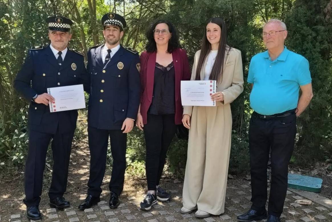 Reconeixements solsonins en el Dia de les Esquadres de la Regió Policial Central 