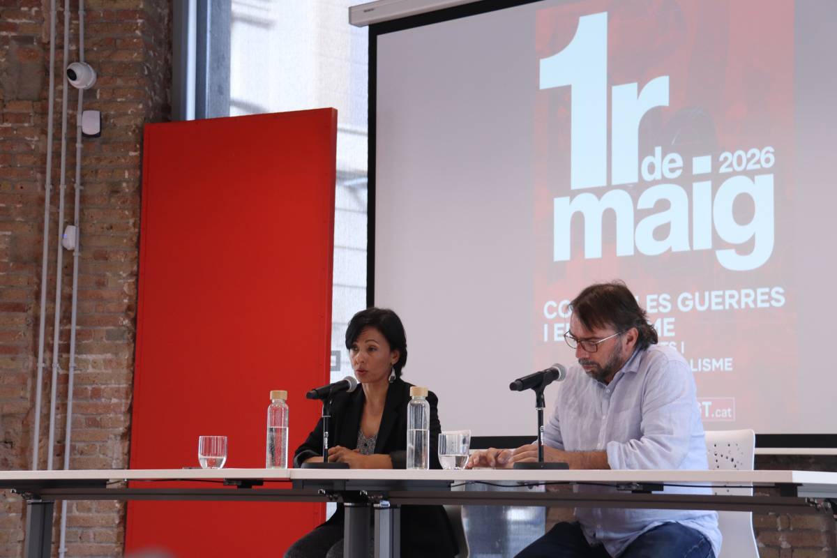 CCOO i UGT avisen les patronals a les portes de l'1 de maig: «S'ha de distribuir la riquesa»