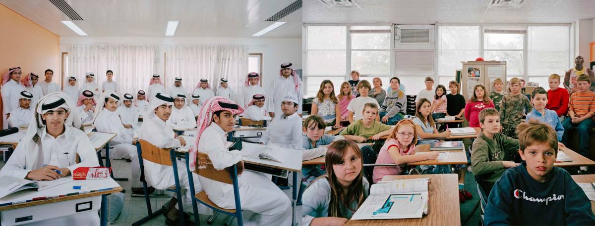 Omar Bin Alkahabab Science Secondary School for Boys (Doha, Qatar) i Avant Public Elementary School (Avant, Oklahoma)