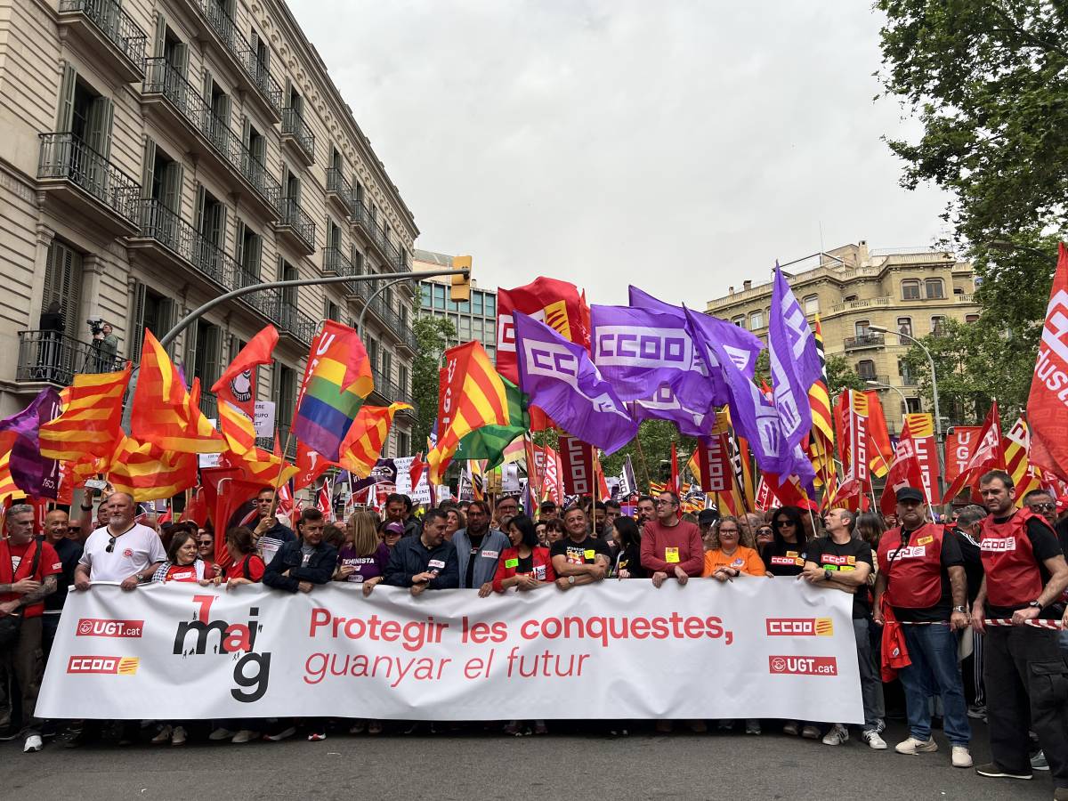 Totes les manifestacions de l'1 de Maig a Catalunya