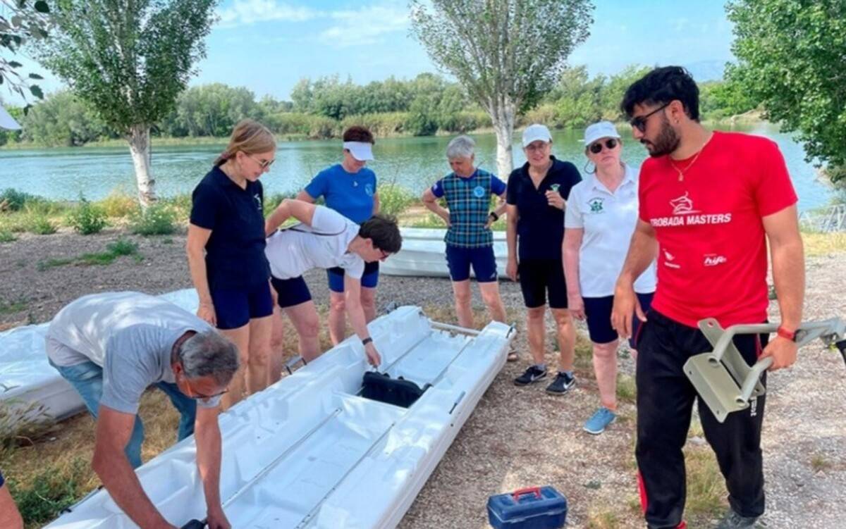 Del riu Ebre a la Ràpita: la prova pilot amb remers alemanys per captar turisme esportiu