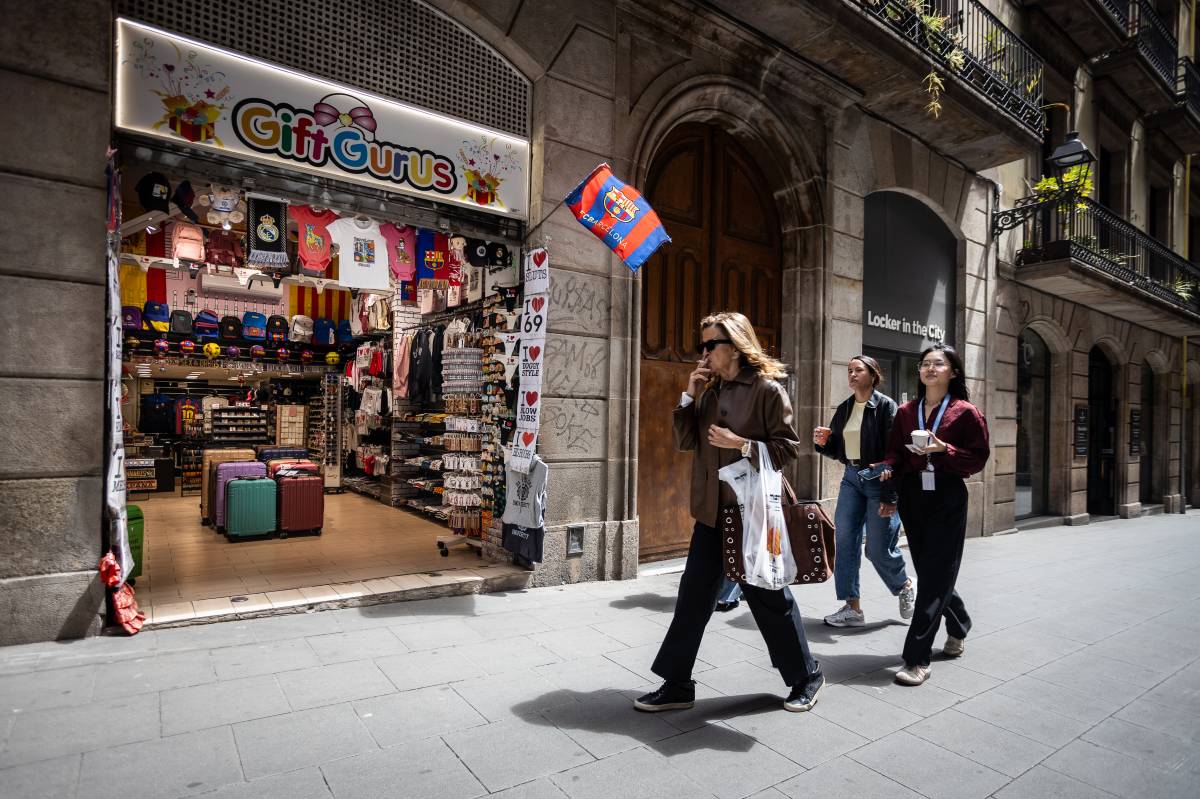 Enrenou a Barcelona pel pla que permetria obrir més negocis per a turistes a Ciutat Vella