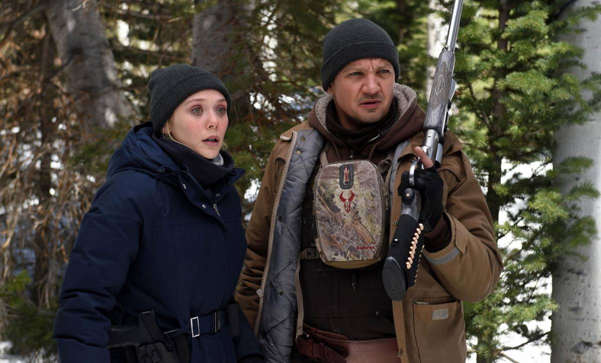 Elizabeth Olsen i Jeremy Renner a Wind River