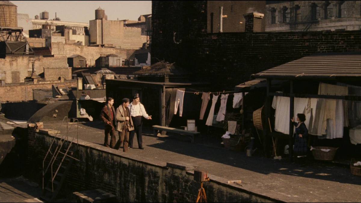 Una escena del film de Sergio Leone