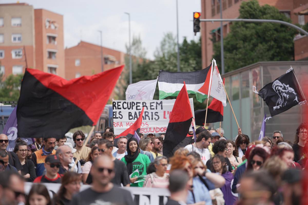 Manifestació del Primer de Maig a Sabadell - DAVID CHAO