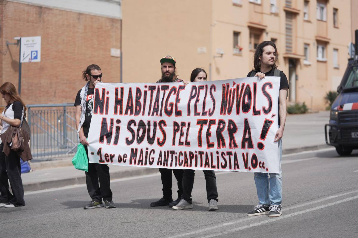 Manifestació del Primer de Maig a Sabadell - DAVID CHAO