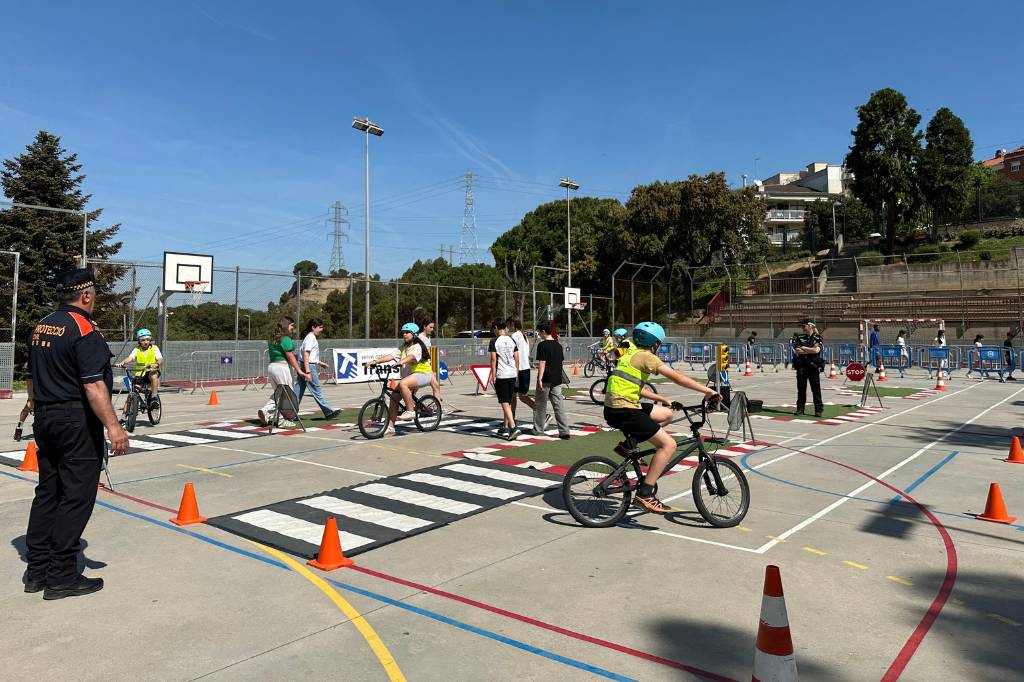 Es reprenen les classes d’educació viària a Castellbisbal