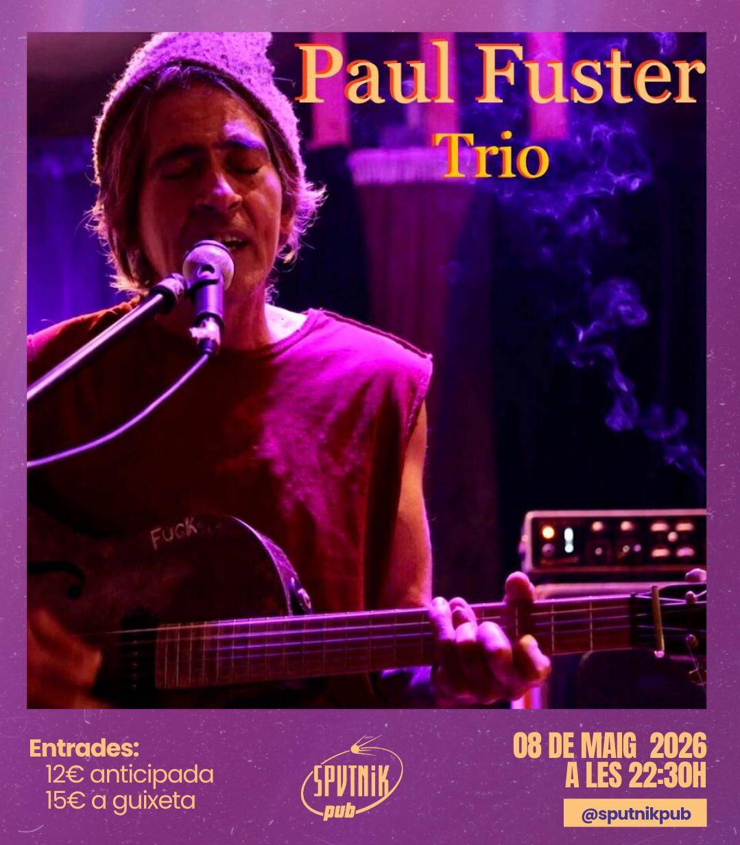 Concert a Solsona de Paul Fuster Trio