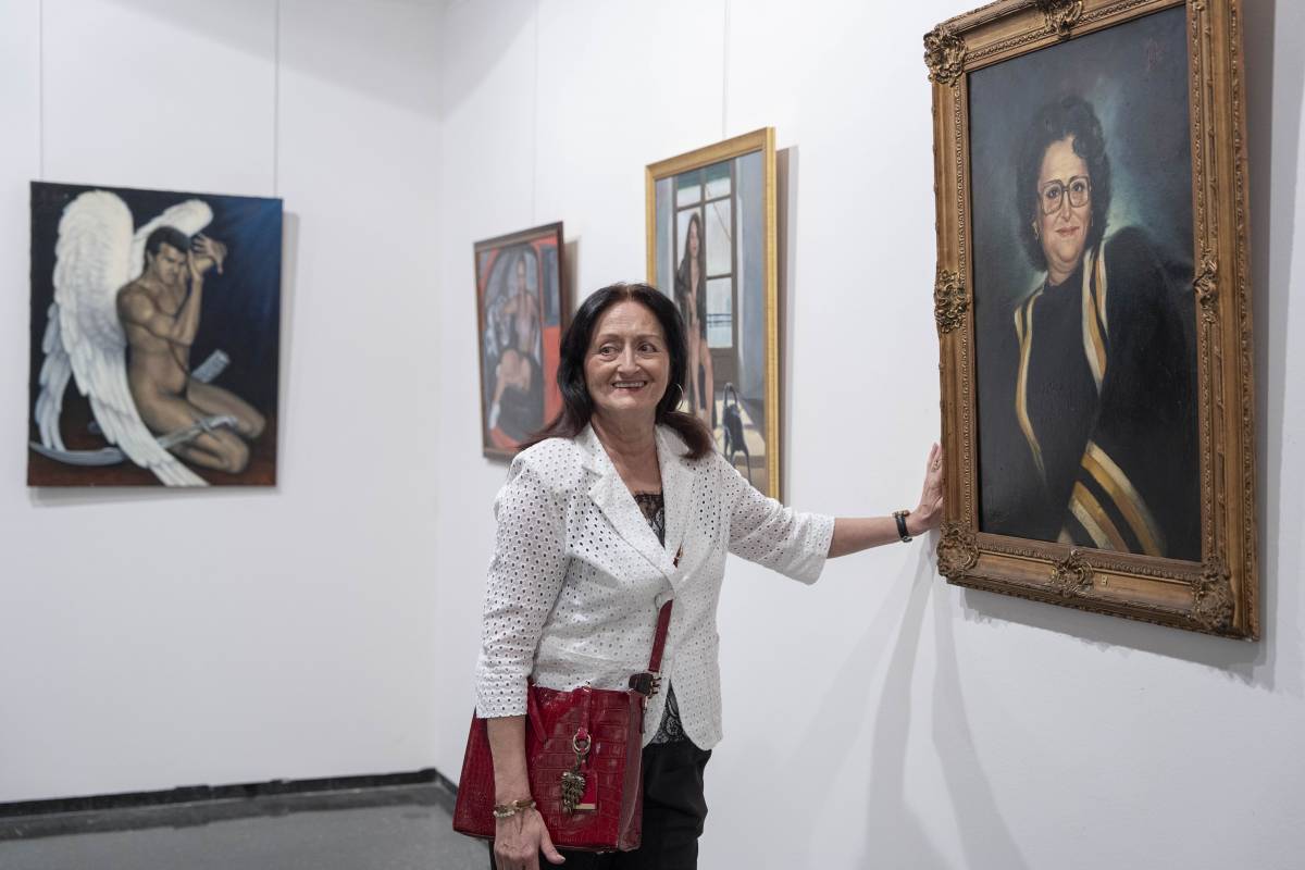 Mercè Cercós, pintora de famosos: “Em sento som si fos filla de Terrassa; veig la Mola des del meu balcó, i això és mitja vida”