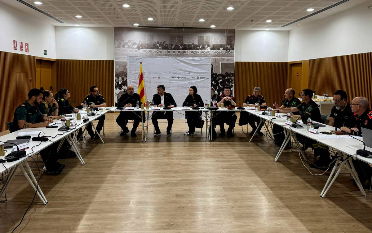 Sant Vicenç de Castellet reforça la coordinació dels cossos de seguretat
