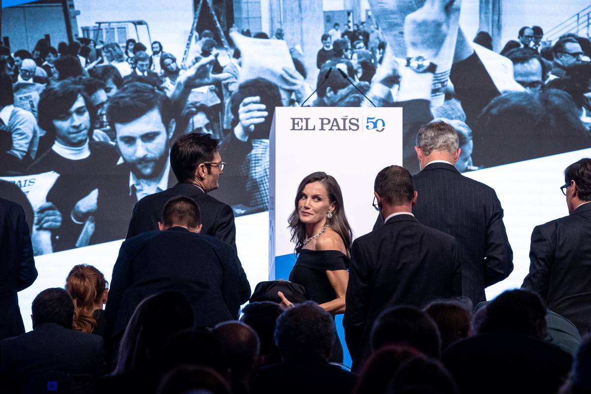 Letizia durant l'aniversari dels 50 anys del diari El País - Hugo Fernández