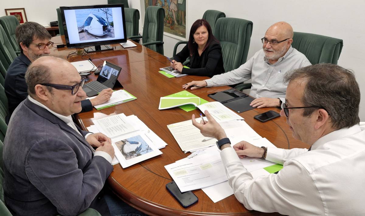 FGC inicia una roda de visites per explicar el projecte de la línia Lleida-Terrassa