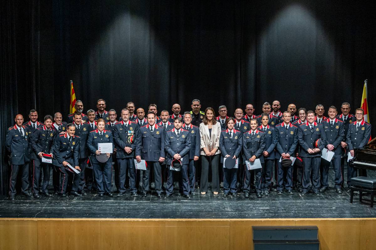 Els Mossos celebren el Dia de les Esquadres: “Gràcies per estar sempre al servei de la ciutadania” 