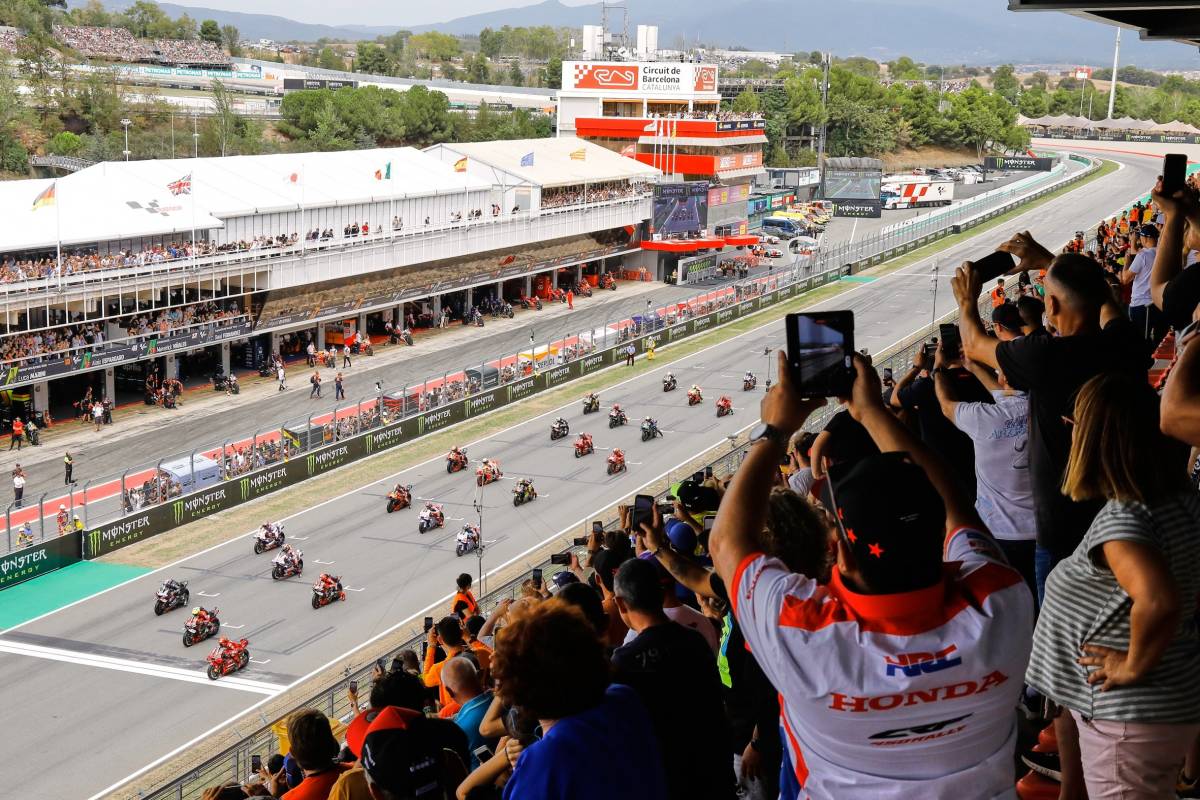 El Circuit de Barcelona-Catalunya escalfa motors per a la 35a edició del Gran Premi de Catalunya de MotoGP