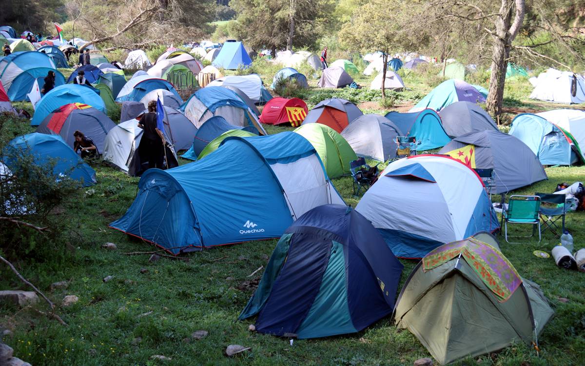 Els Mossos obren més de 70 denúncies per l'acampada de Revoltes de la Terra contra ICL