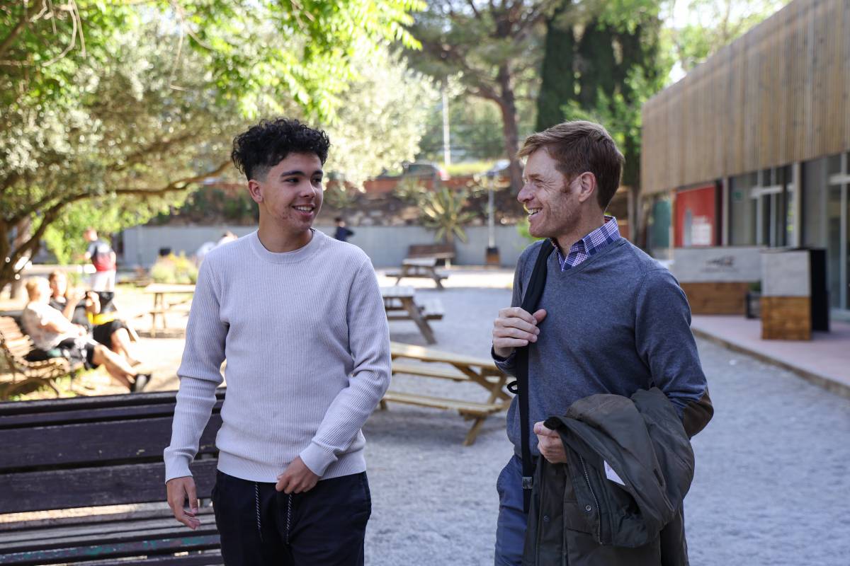 L'Alberto i el Daniel, la singular parella que ha unit món educatiu i professional: 