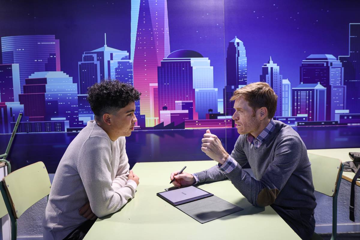L`Alberto i el Daniel han format part del projecte Coach de la fundació Exit