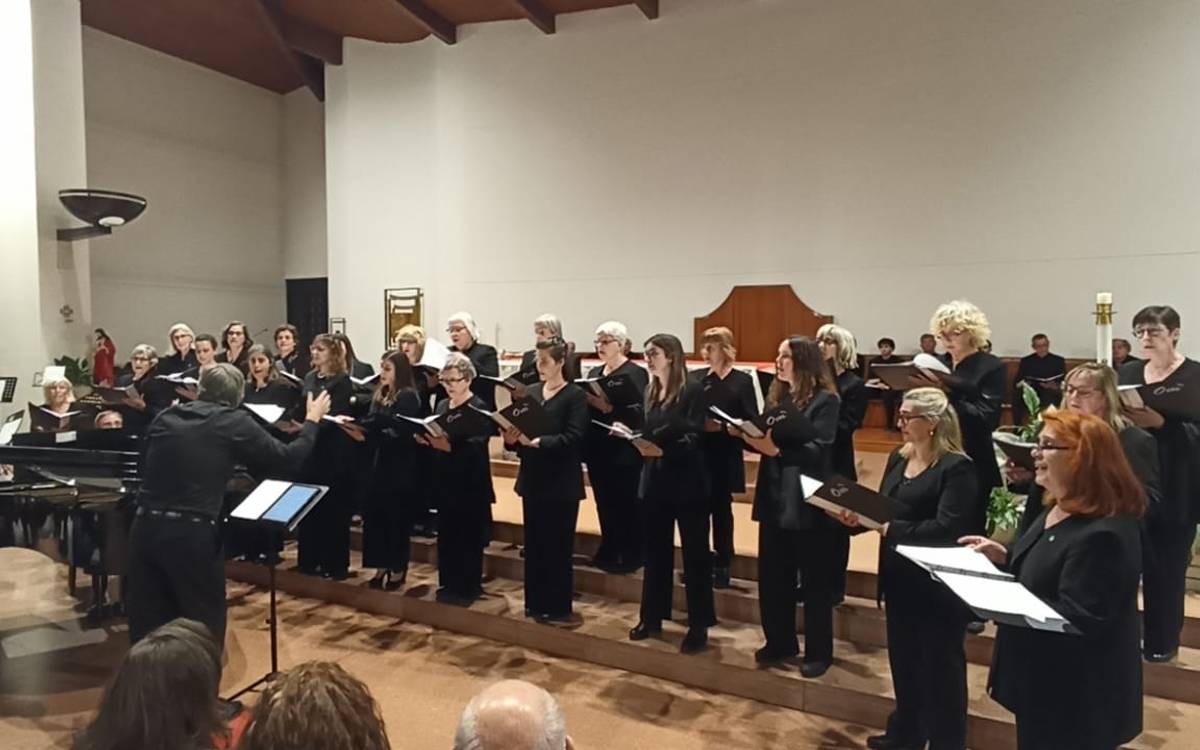 L'Orfeó Manresà actua a Itàlia en un concert d'intercanvi cultural amb Sesto San Giovanni