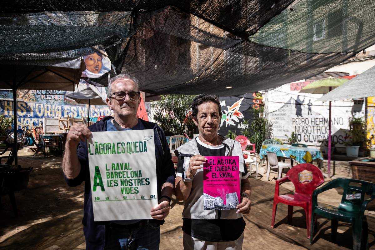  Veïns del Raval contra el desallotjament de «l'últim espai autogestionat del barri»