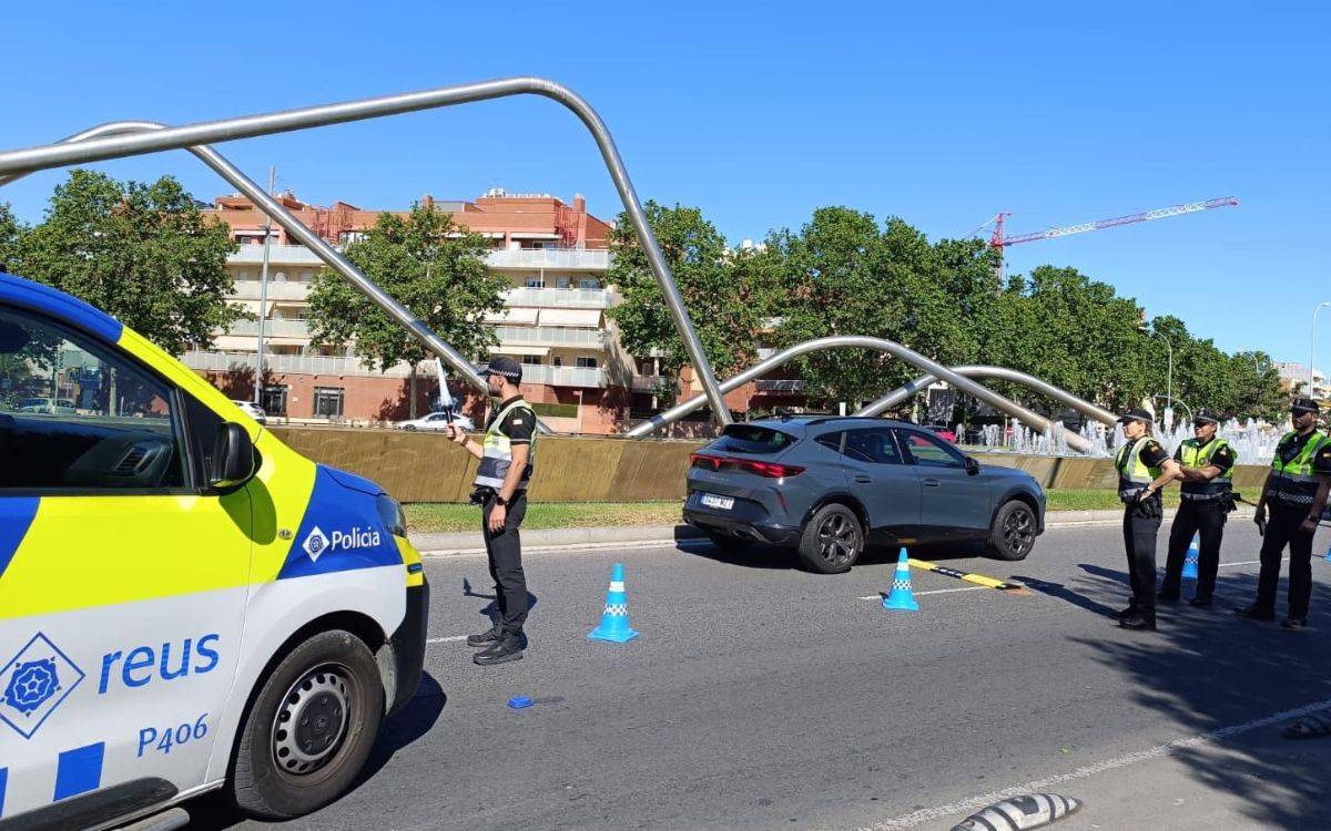 La Guàrdia Urbana de Reus fa balanç del 2025: denuncien 124 conductors per conduir sense haver obtingut mai el carnet