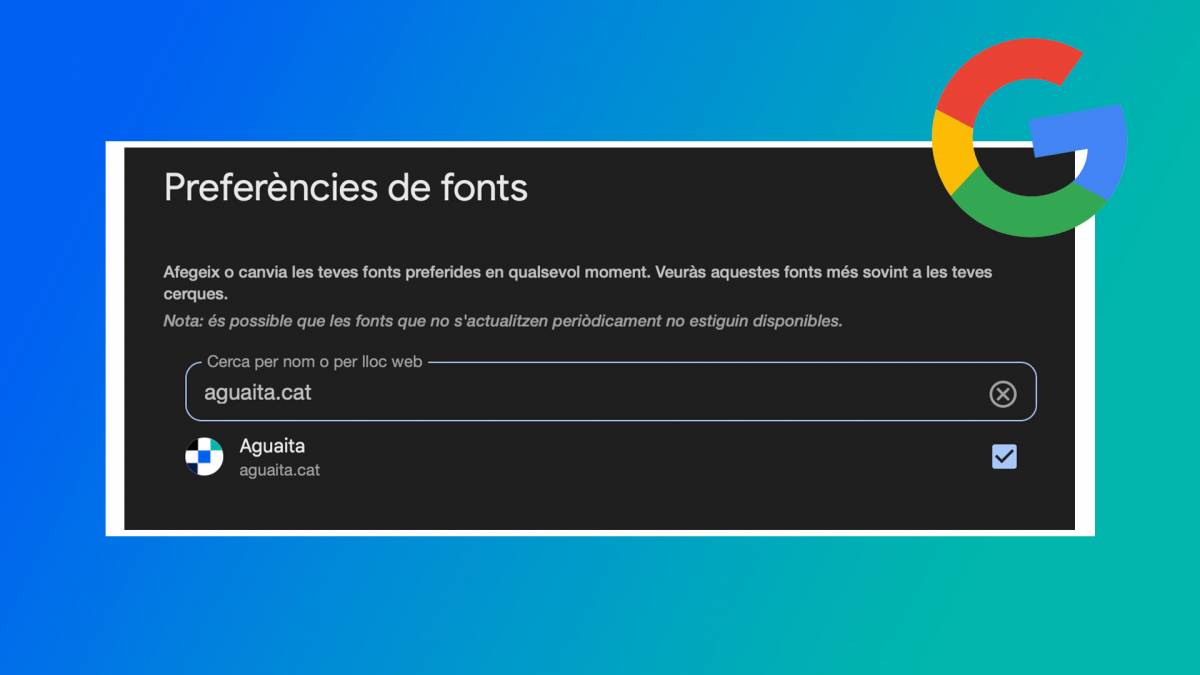 Segueix Aguaita a Google: així pots escollir-nos com la teva font preferida per no perdre't cap informació de les Terres de l'Ebre