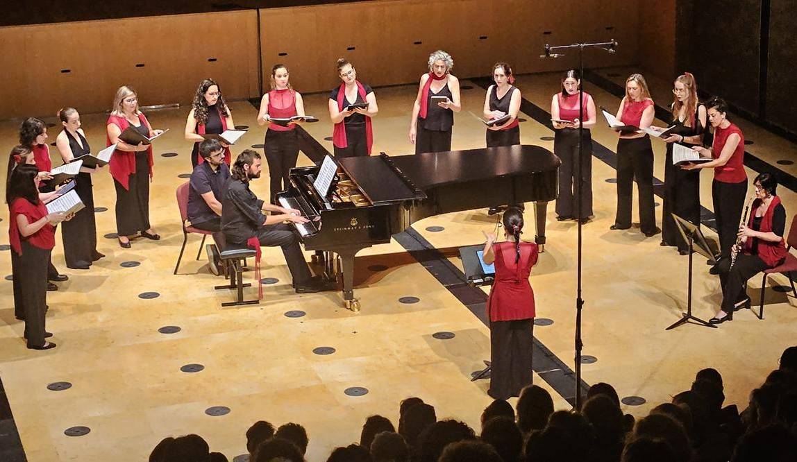 El reconegut Cor Plèiade actua a Sant Esteve de Palautordera
