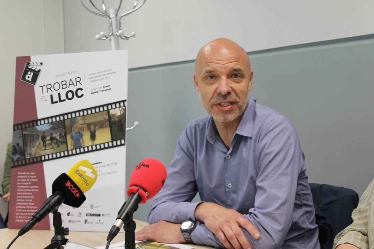 Pep Barrera, president d'Empresaris de Cardona  - Ramon Estany 